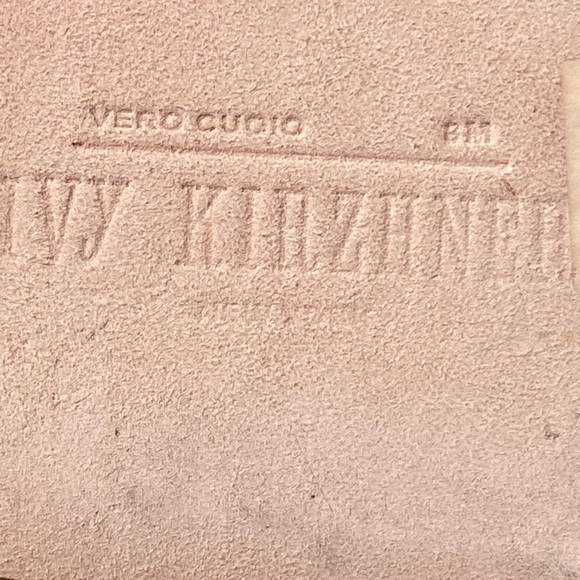 IVY KIRZHNER Rose Gold Hardware Gladiator Sandals. Caramel leather. - Picture 6 of 6